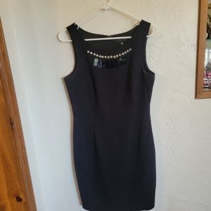 Worthington fitted little black dress